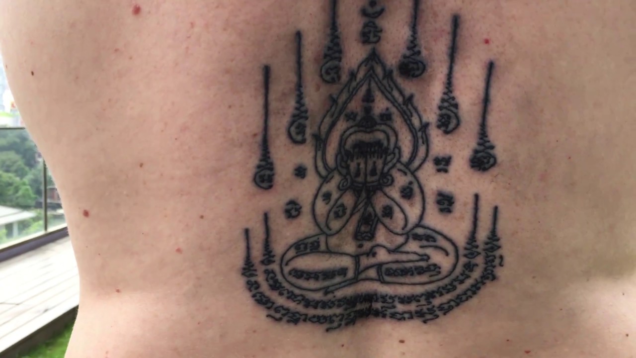 Thai Sacred Tattoo: Getting A Sak Yant Tattoo in Bangkok Thailand