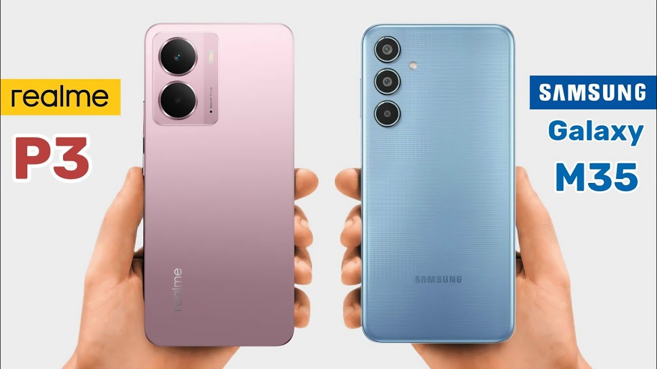 Realme P3 5G vs Samsung Galaxy M35 full Comparison | Who is the Best ?