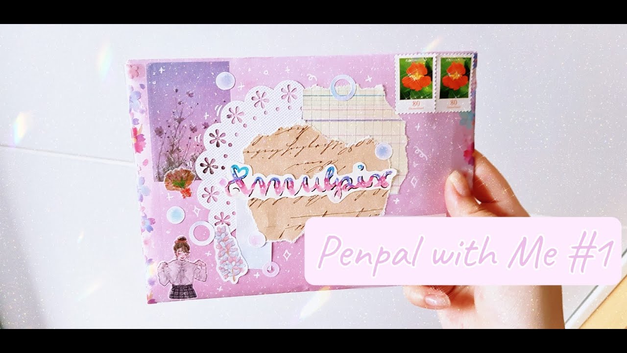 Open my first Penpal Letter + Penpal with me | Letter to Mulpix | PPWM #1