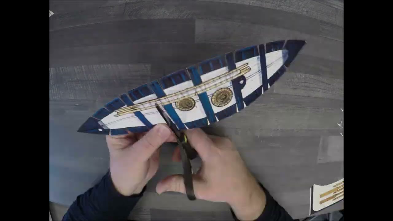 It was time to build that paper model SAG Harbor Whaleboat from 1991