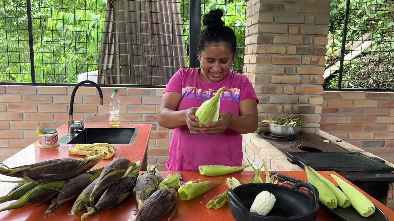 Ricas humitas al estilo de Doña Viky