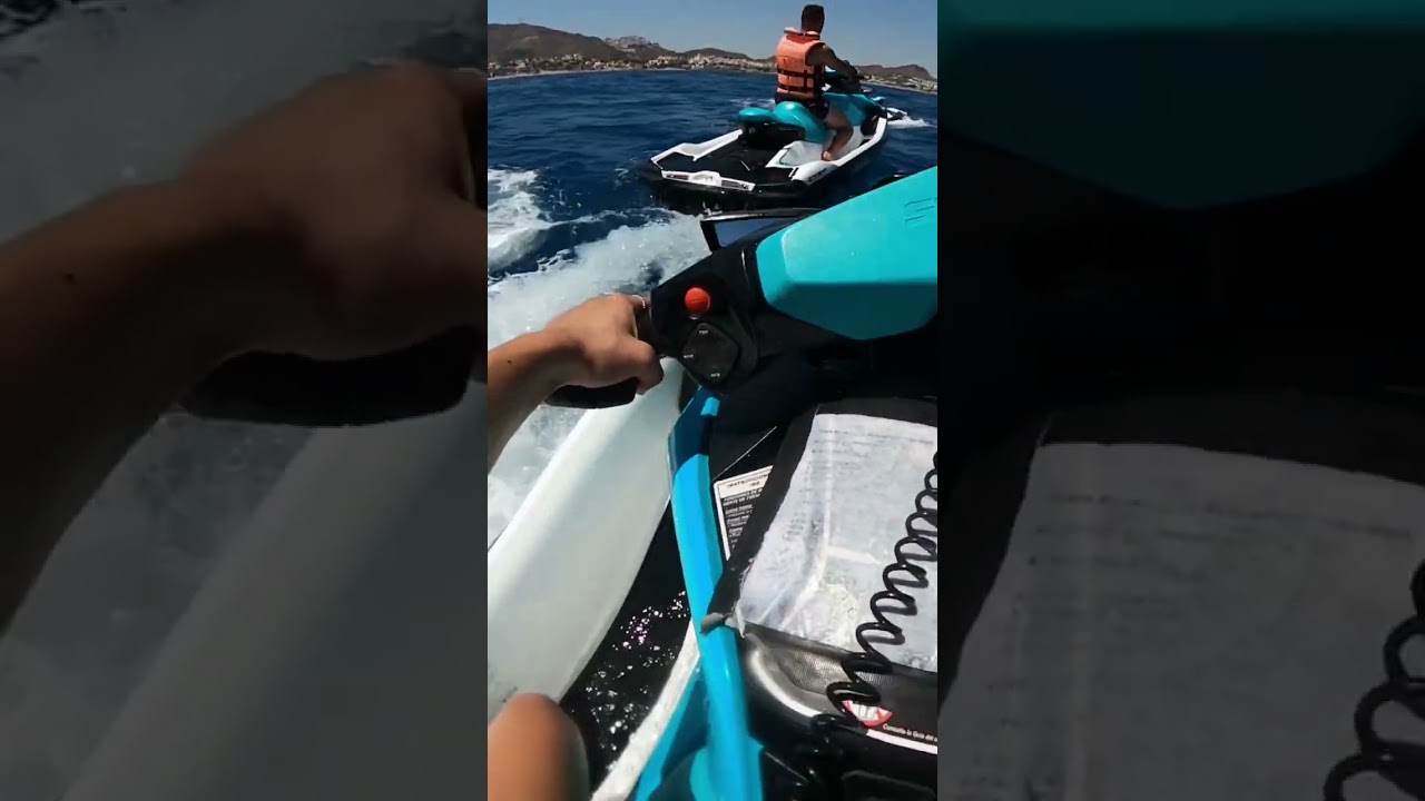 Jet ski crash #jetski #gopro #fail