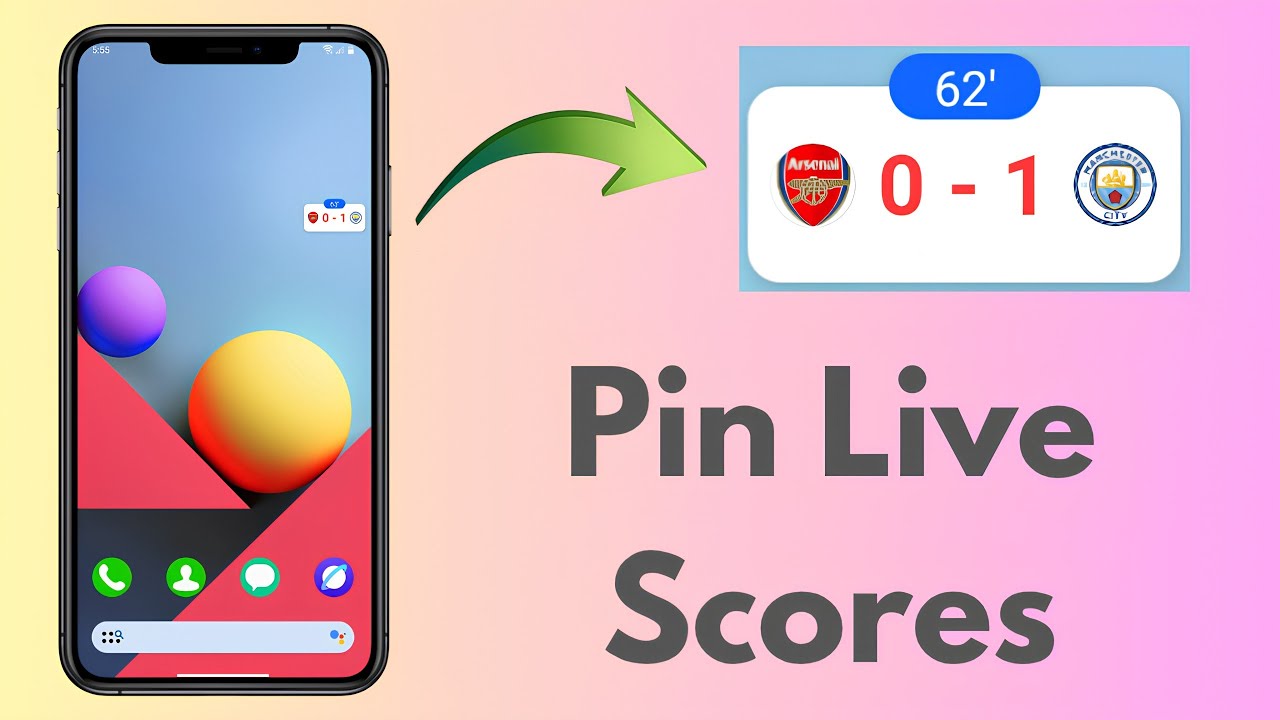 How To Pin Live Scores On Android & iOS