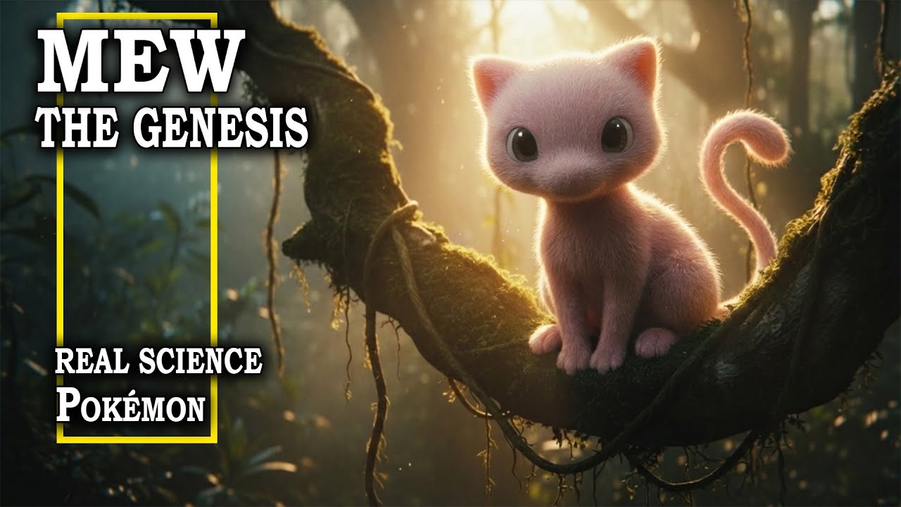 Real Life Pokémon: NatGeo | The Primordial Mother: Mew’s Genetic Blueprint | Pokémon Documentary