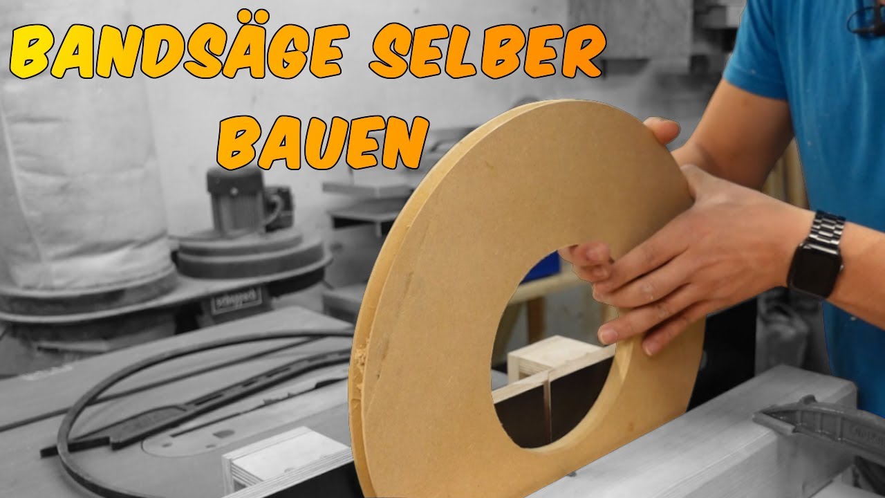 Bandsäge selber bauen #4 | Riemenscheiben bauen und Flansche montieren