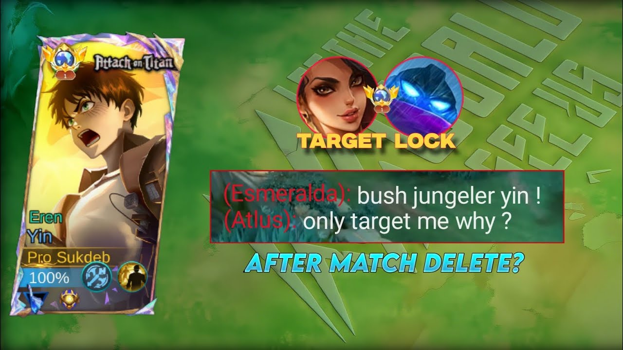 TANK KILLER YIN IS BACK AGAIN TARGET LOCK | THIS IS ILLEGAL NEVER USE THIS BUILD(after match delete)