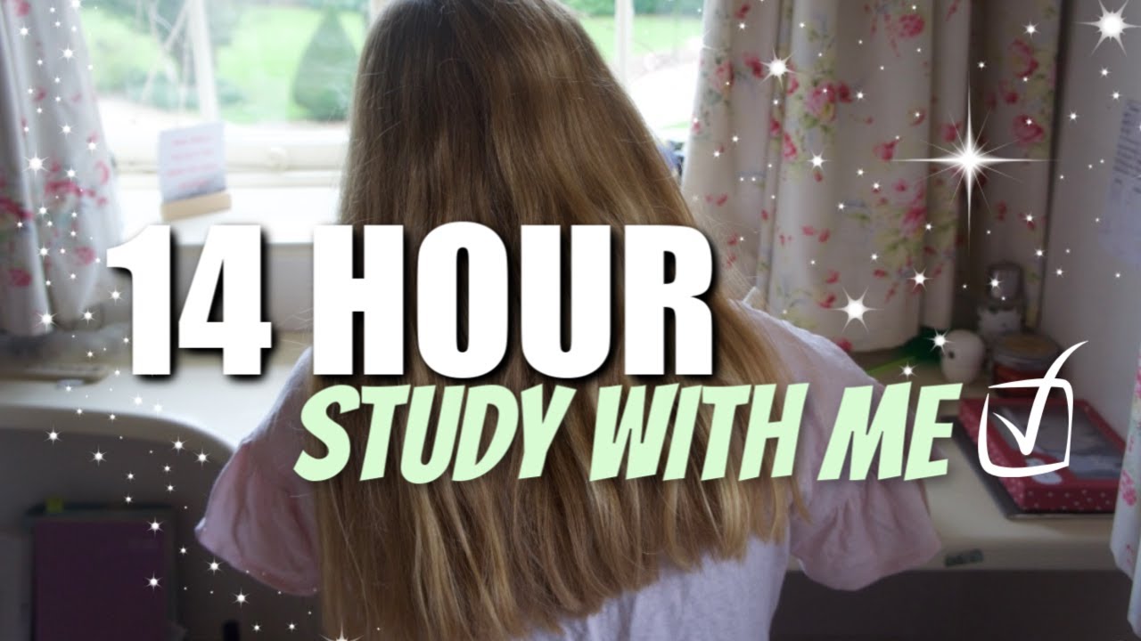 (Realistic) 14 Hour Study With Me || 2019