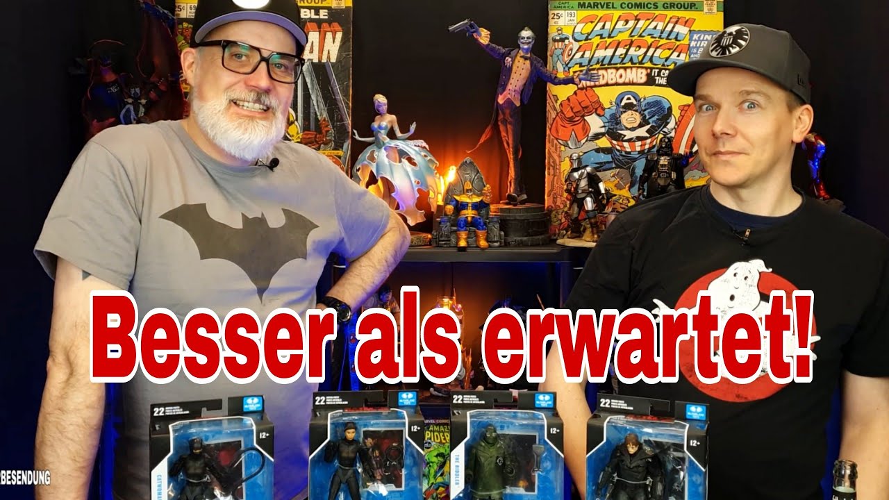 The Batman Movie Figuren von McFarlane Toys | Der Cave Talk