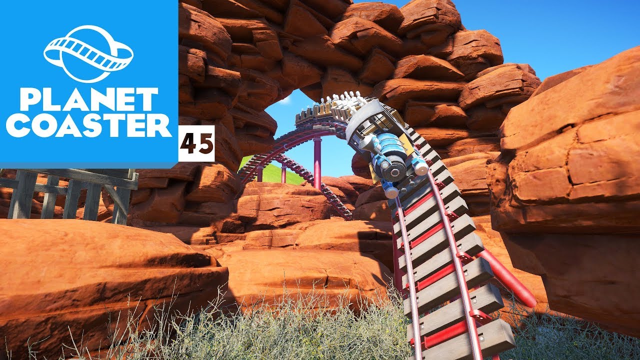 DECORANDO A MONTANHA-RUSSA DA MINA | Planet Coaster #45