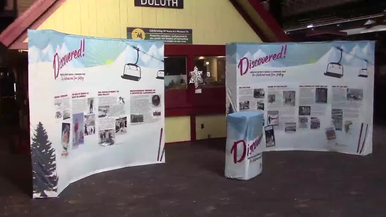 Union Pacific ski train display will be at the Depot through January