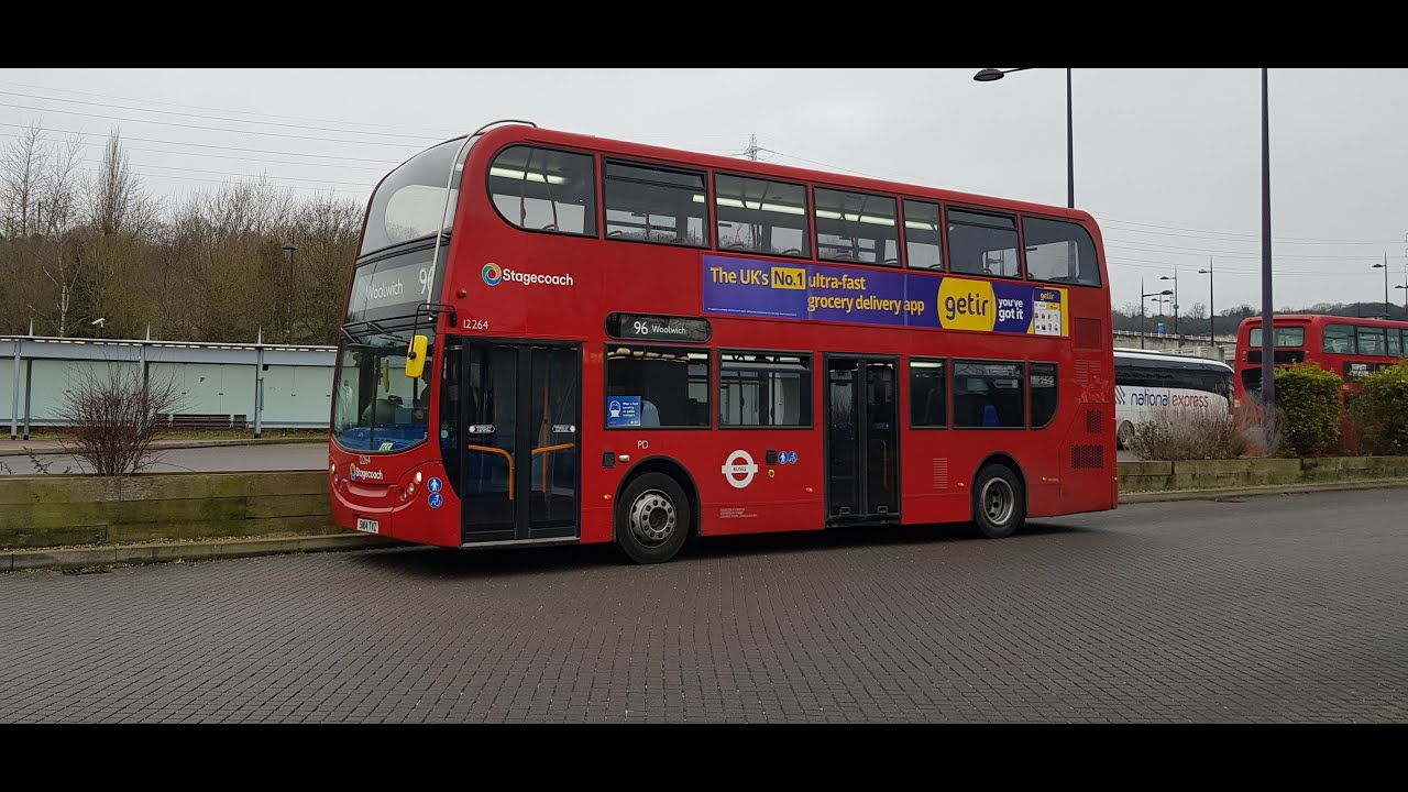 Route 96 - From Bluewater Shopping Centre to Woolwich Arsenal