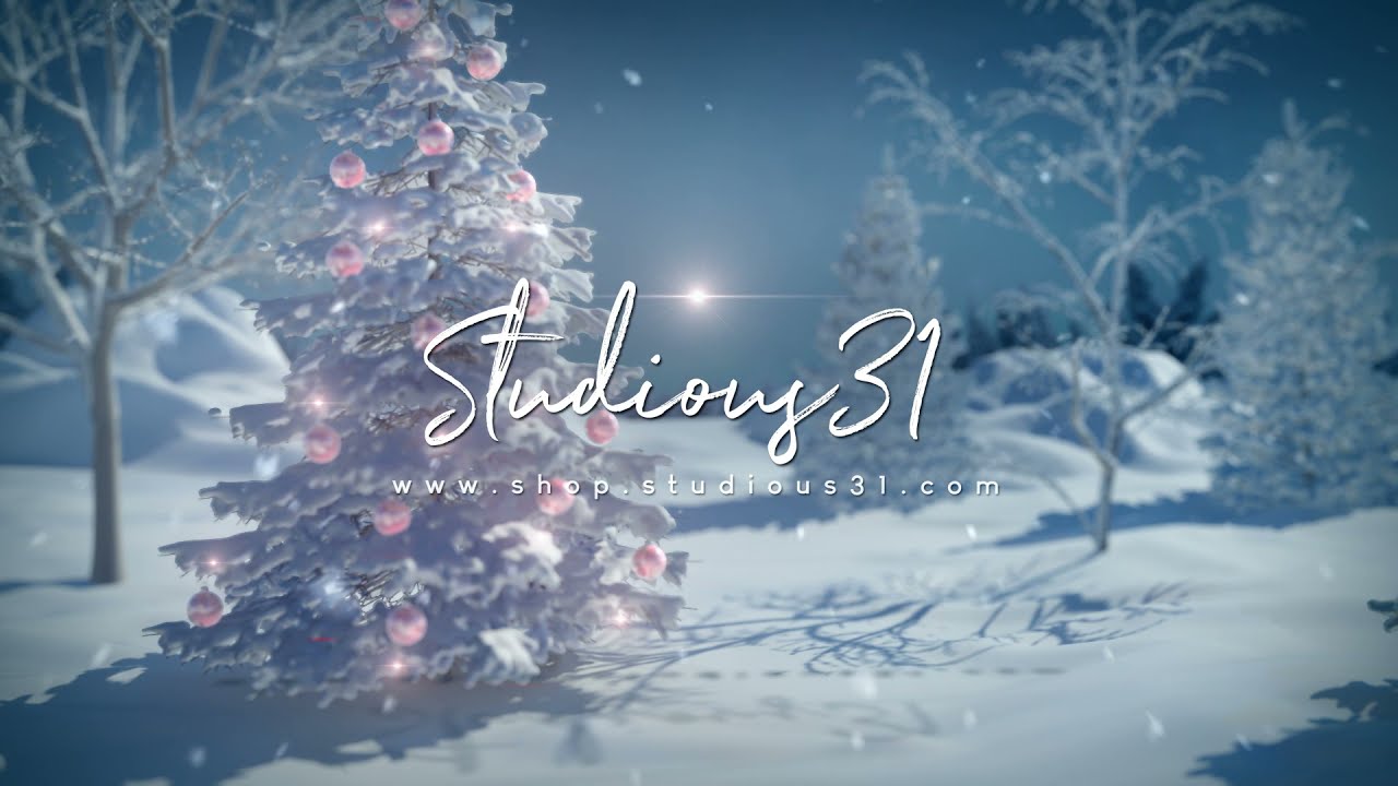 Free Christmas Greeting Logo Video After Effects Template - Studious31 Free Christmas AE Template