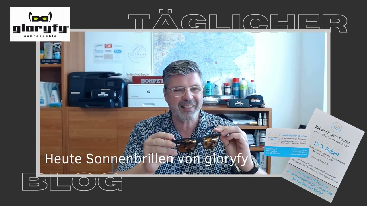 Gloryfy Sonnenbrillen für Sport und Freizeit bei fivestartoolshop.com