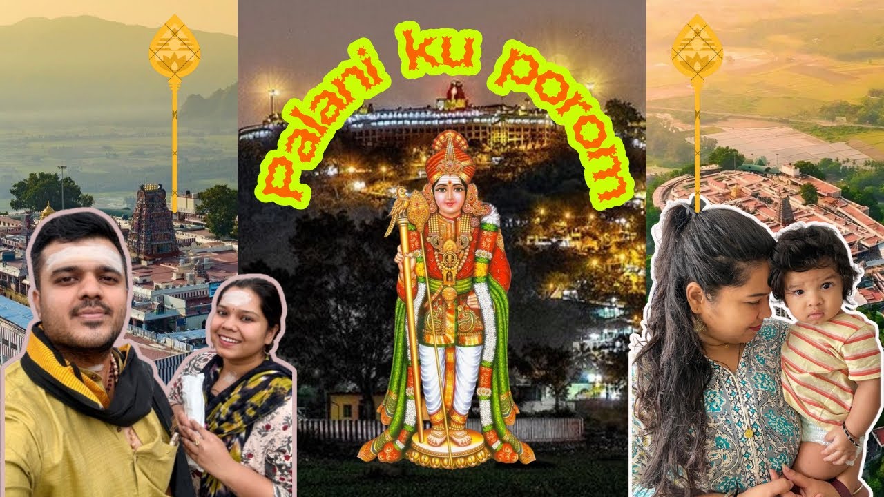 ☺️Vanga murugan ah pakalam🛕 || 😁Funfilled palani trip🤩 ||Azhagu Murugan🥰 - Eswar with Harinii❣️