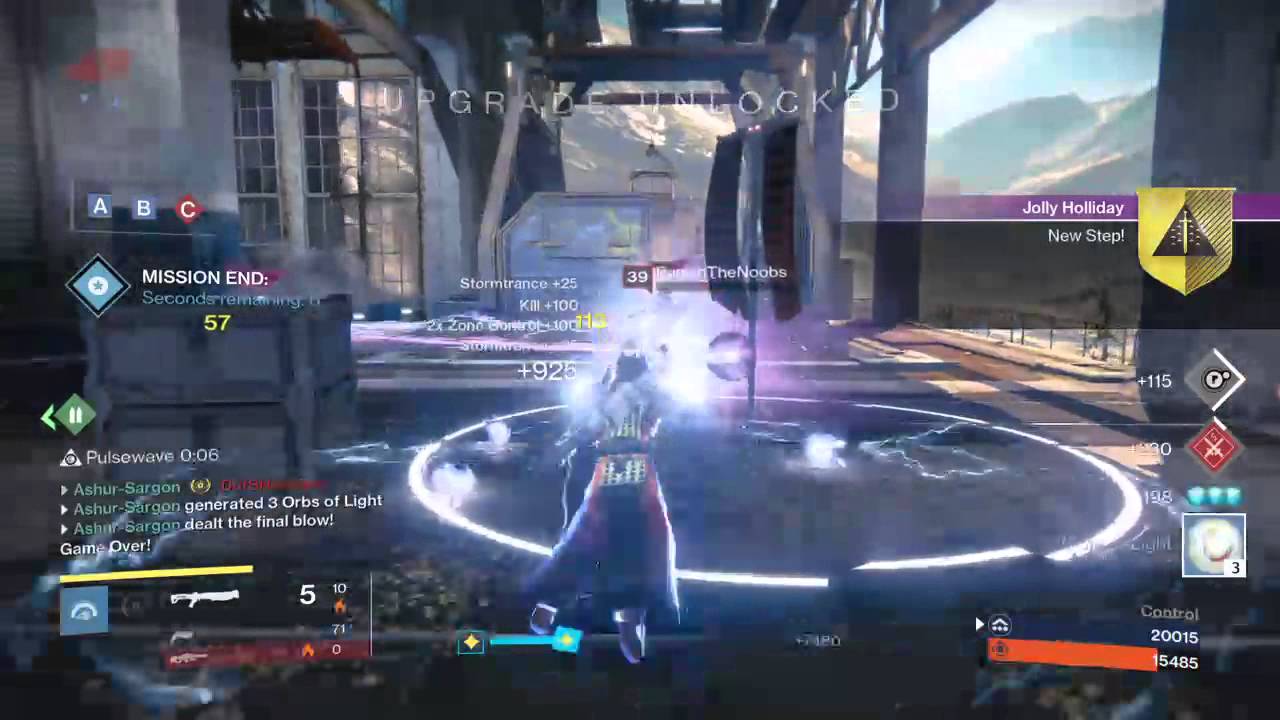Warlock Stormcaller Super, Mega Kill.
