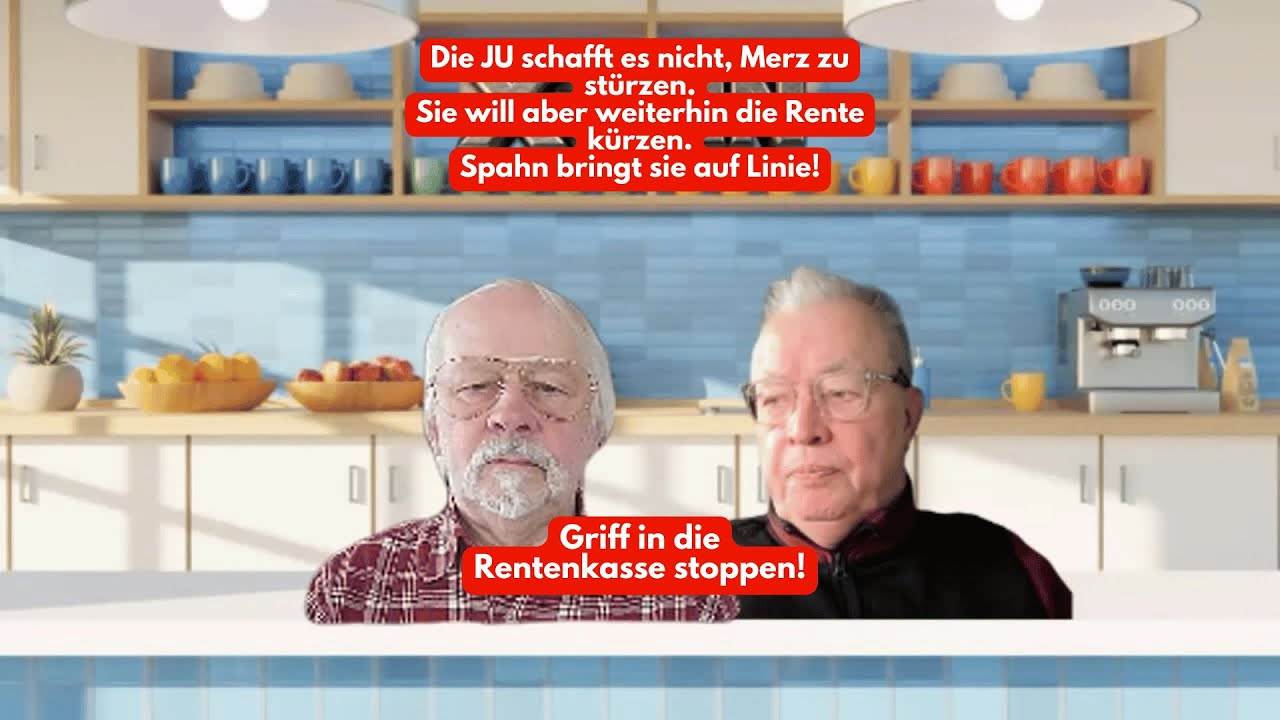 Die JU schafft es nicht, Merz zu st&uuml;rzen  Sie will aber weiterhin die Rente k&uuml;rzen  Spahn bringt&acute;s