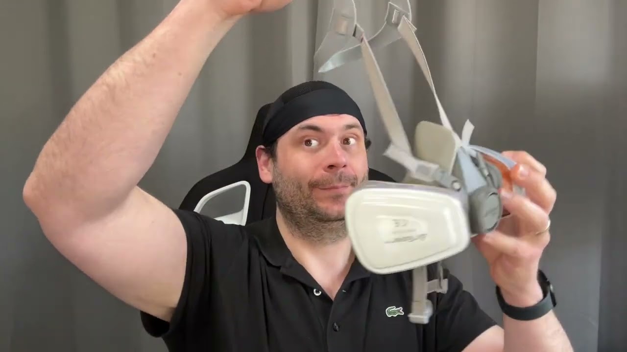 AirGearPro G-500 Atemschutzmaske mit A1P2 Filter, Gasmaske und Schutzbrille Unboxing & Anleitung