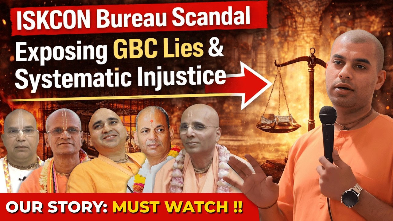 Our Story: ISKCON Bureau Scandal | Exposing GBC Lies & Systematic Injustice @AjeetBharti