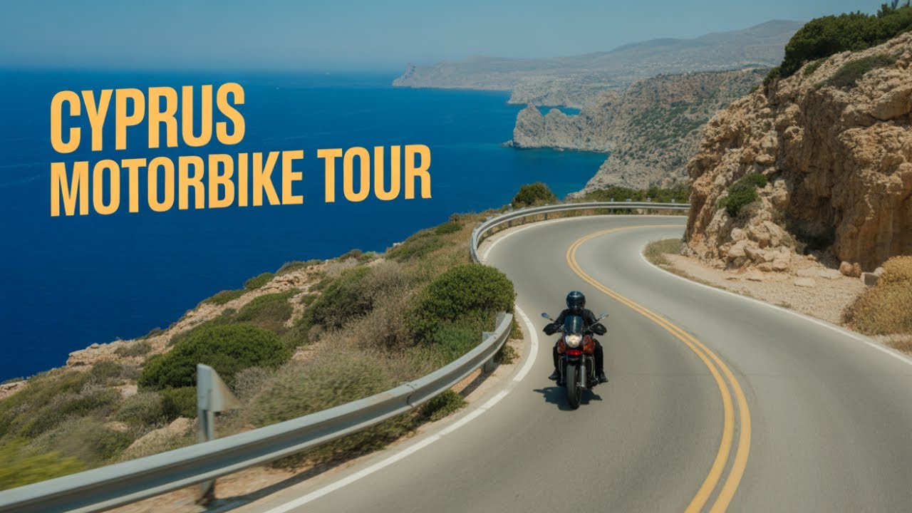 Exploring Hidden Roads and Beaches in Cyprus on Two Wheels!