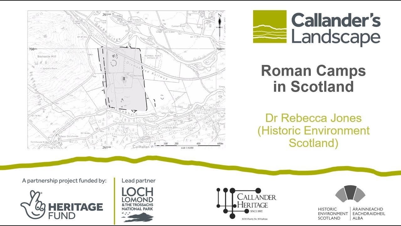 Roman Camps in Scotland