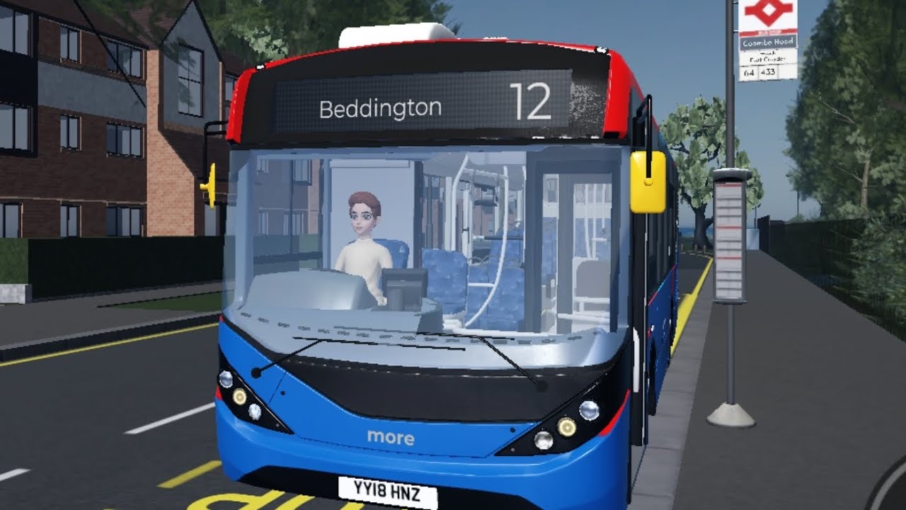 A Ride On Morebus 252 On A 12 To Coombe Road