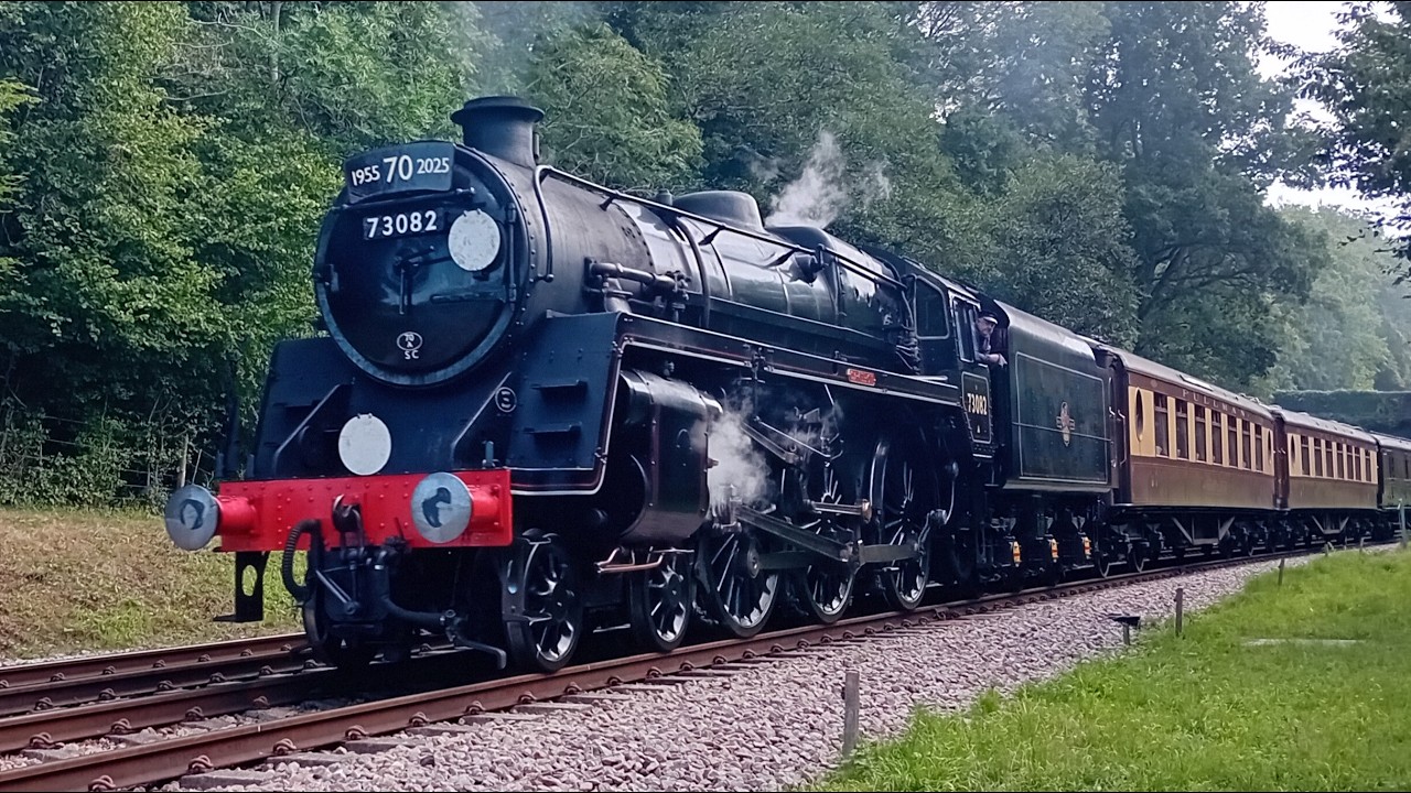 BR Standard 5MT 73082 Camelot - A Year of Chimes on the Bluebell Railway (2025)