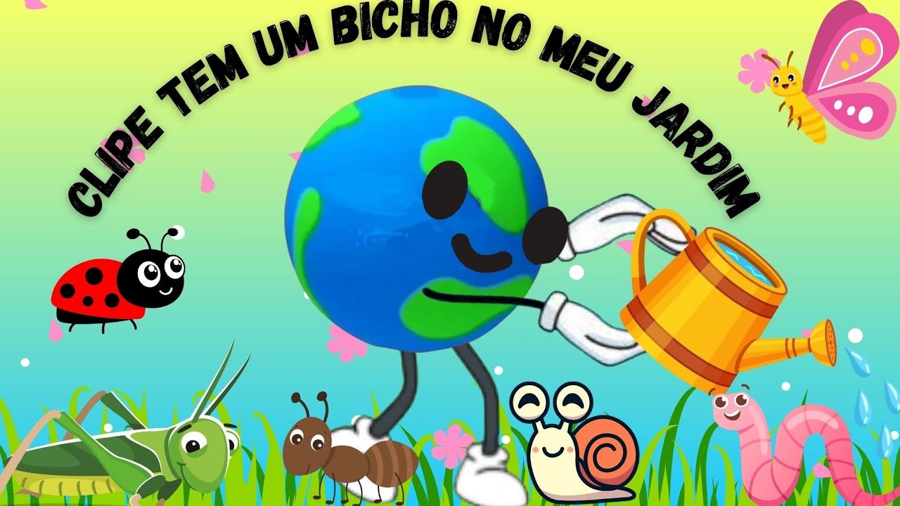 TEM UM BICHO NO MEU JARDIM| CLIPE MÚSICA INFANTIL