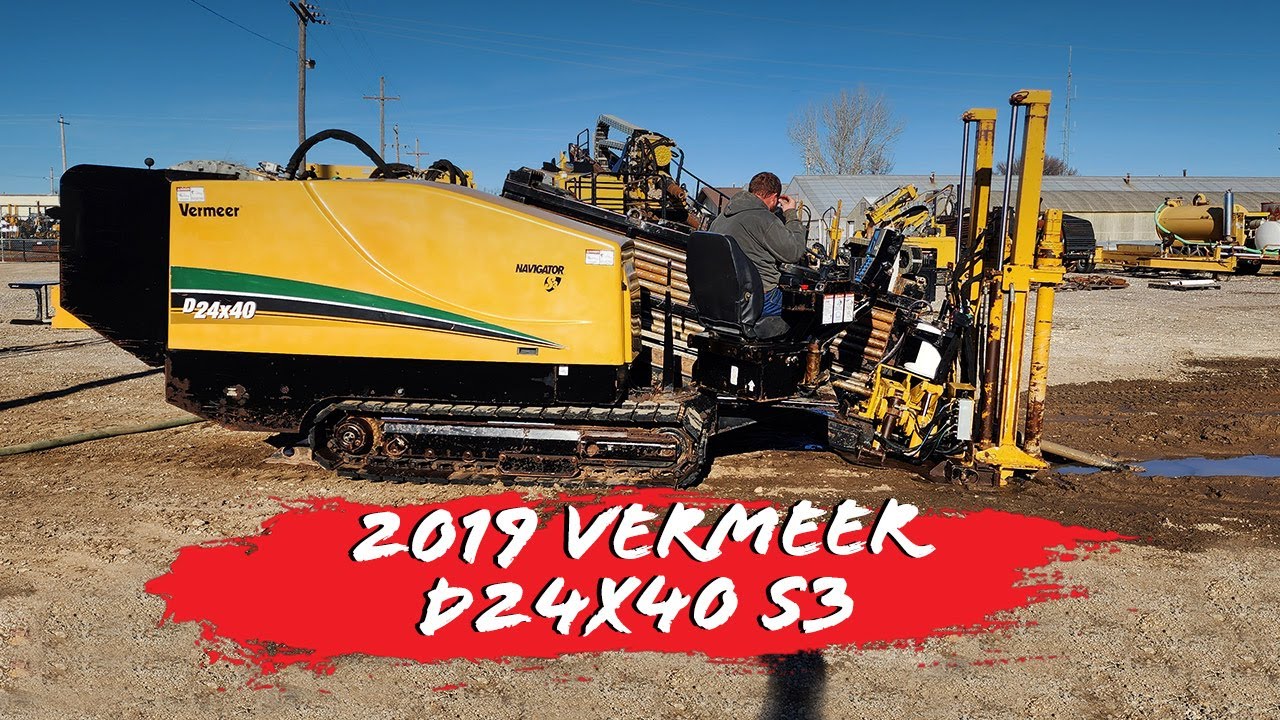 2019 Vermeer D24x40 S3 demo | SOURCE: HDD