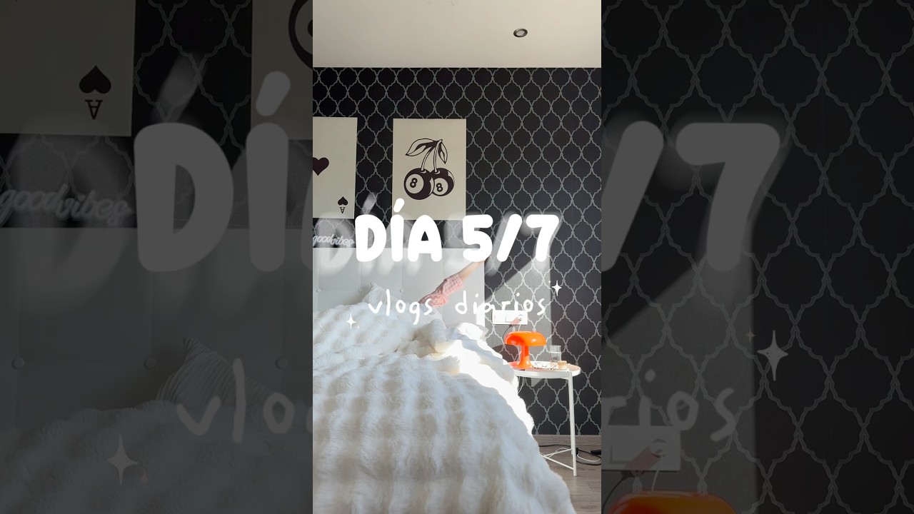 D&iacute;a 5/7 colgando vlogs diarios 🌟 #vlog #dayinmylife #routine #productiveday #diaconmigo