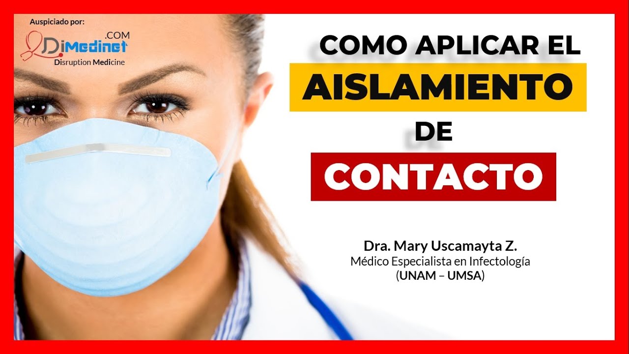 🟡 Precauciones de AISLAMIENTO por CONTACTO para PACIENTES en el HOSPITAL ▶ Dra. Mary Uscamayta