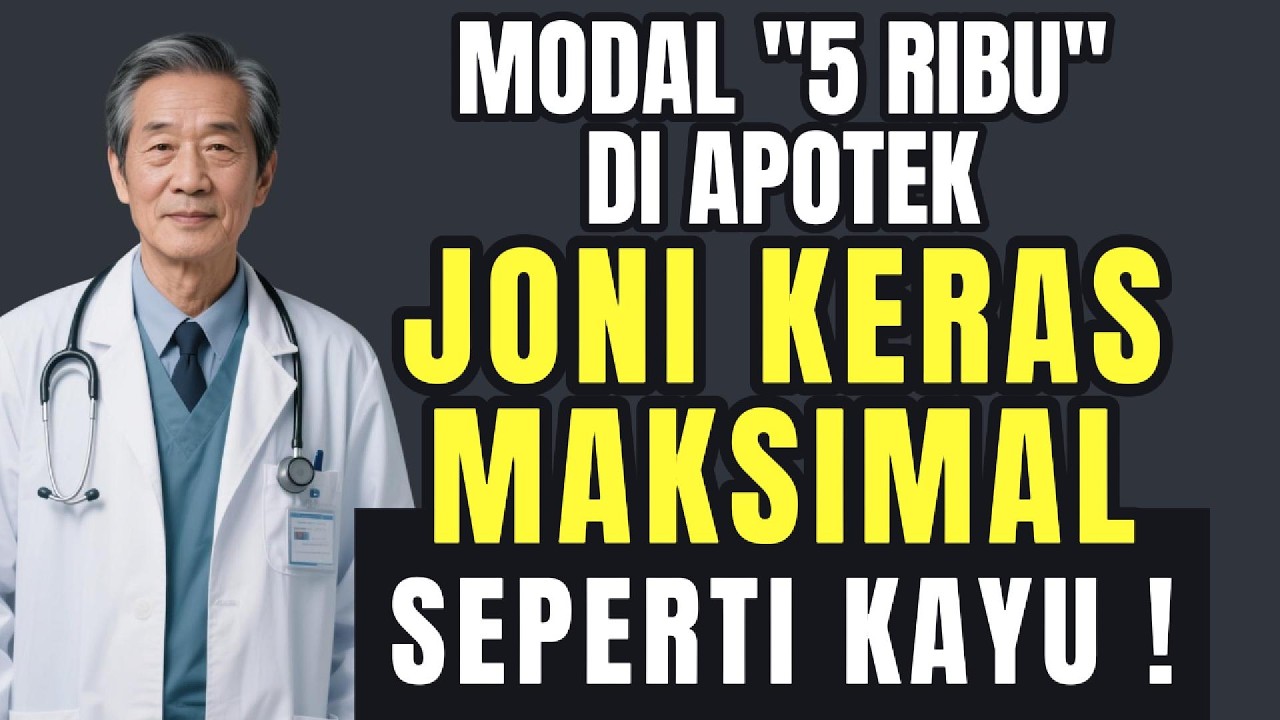 SERING LOYO SAAT TEMPUR 🥀 Vitamin Murah Di Apotek Ini Bikin Joni KERAS & TAHAN LAMA (Aman Jantung) 🔥