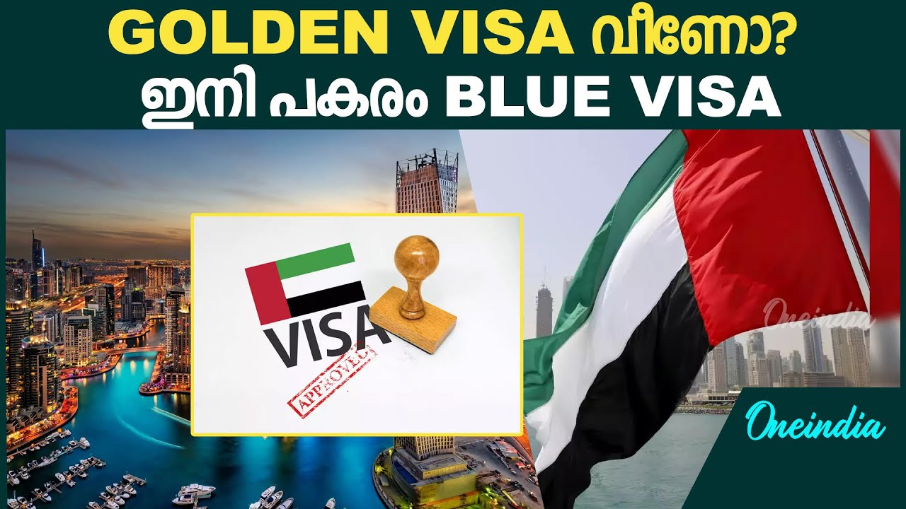 UAE Blue Visa നൽകും ആദ്യം 20 പേര്&zwj;ക്ക് മാത്രം, യോഗ്യത ഇതാണ്| UAE BLUE VISA