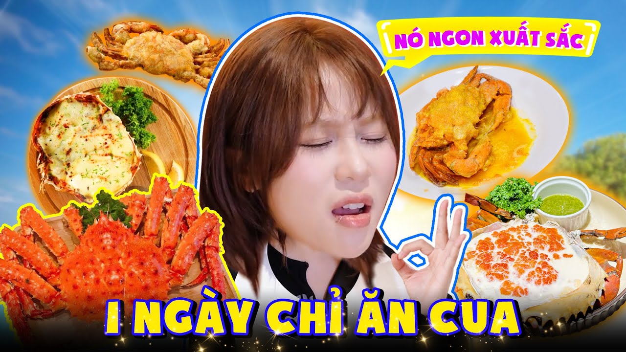 Ti&ecirc;u hết 10 triệu 1 ng&agrave;y chỉ để ăn cua: cua lột vỏ, gạch cua sốt th&aacute;i. MisThy chấm 10 điểm m&oacute;n n&agrave;y!?