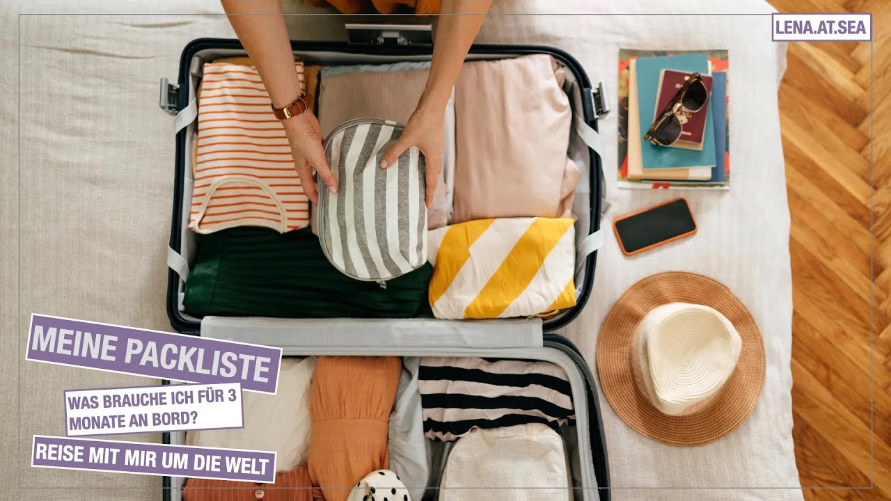 Koffer packen | Packliste | Was brauche ich alles? | 3 Monate Karibik | CREWLIFE | lena.at.sea