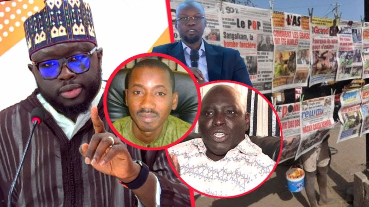 Direct  L’analyse très pointue de Cheikh Ousmane Touré sur le PJF,crise de la presse,Sonko Madiambal