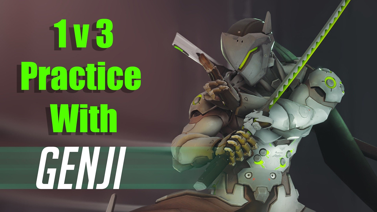 Overwatch Genji 1v3's (Great Way to learn Genji)