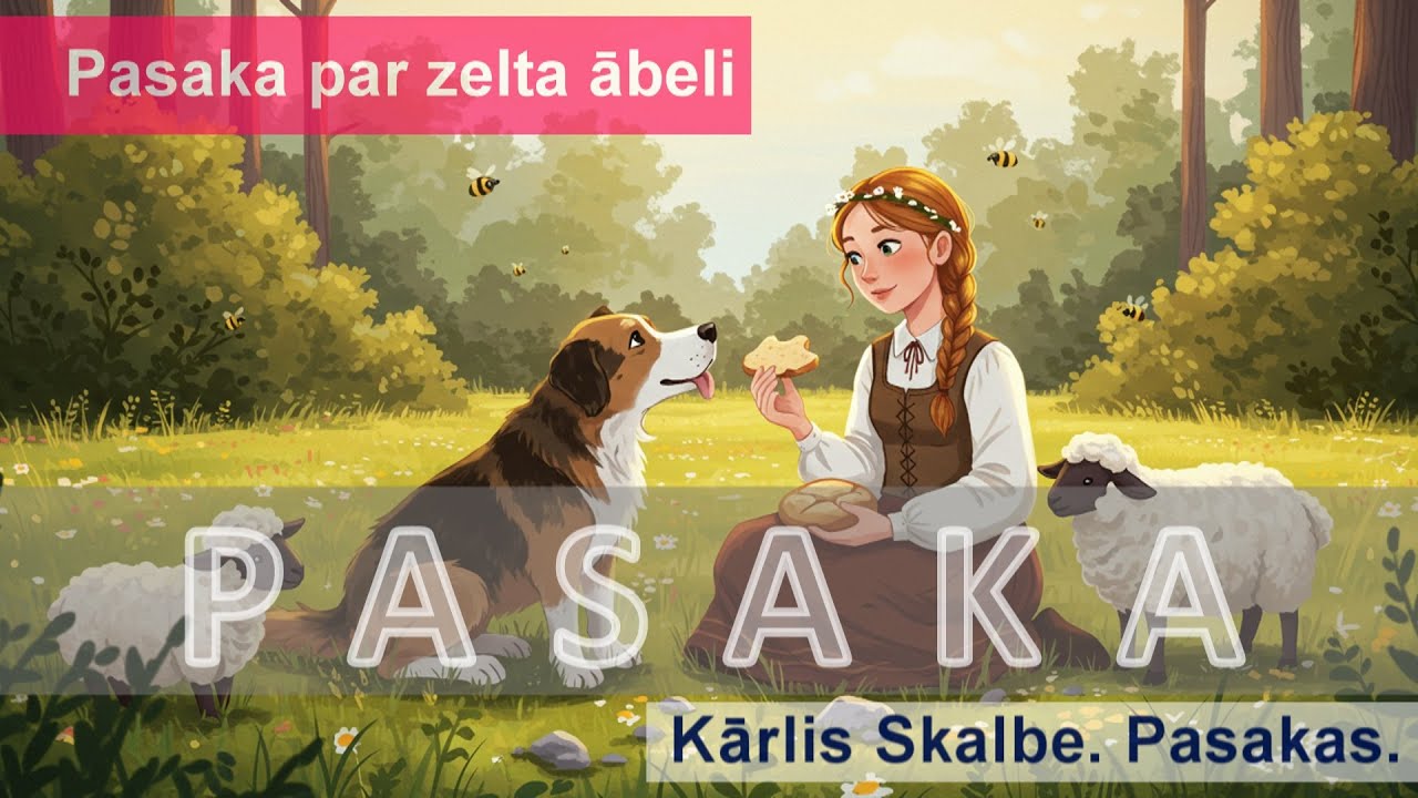 Pasaka par zelta ābeli| 🦊 Audio Pasaka Bērniem | Kārlis Skalbe