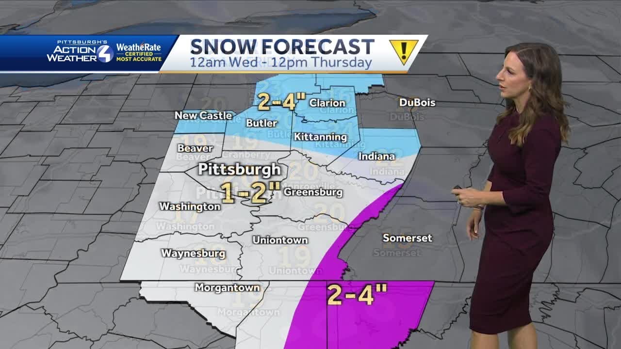 Gusty Winds and Snow on the Way