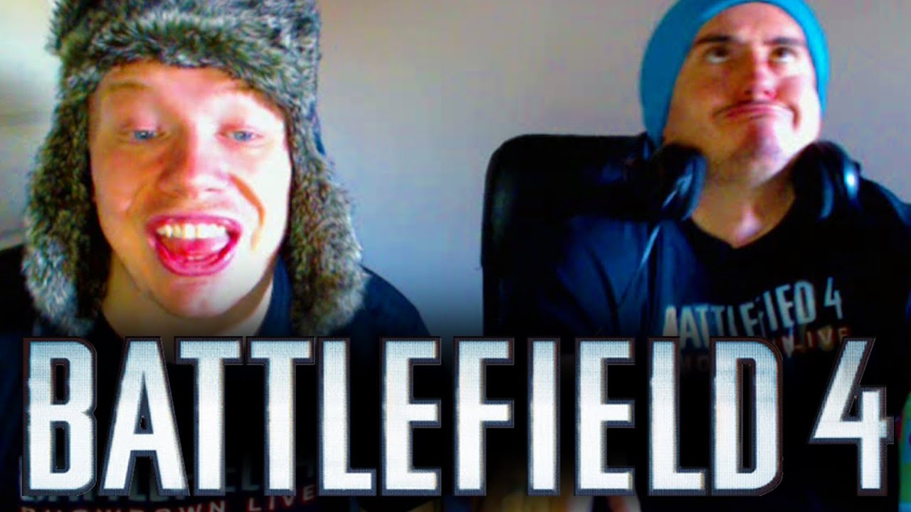 Battlefield 4 Funny Gameplay Moments LIVE w/ ChaBoyy & Azzy! (Funny Road Kills, Rage & Epic Fails!)