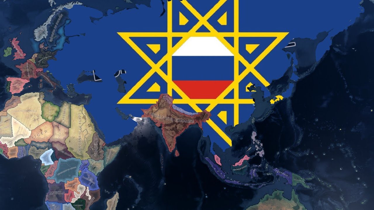 Forming a Eurasian Empire in Kaiserredux! (HOI4 timelapse!)