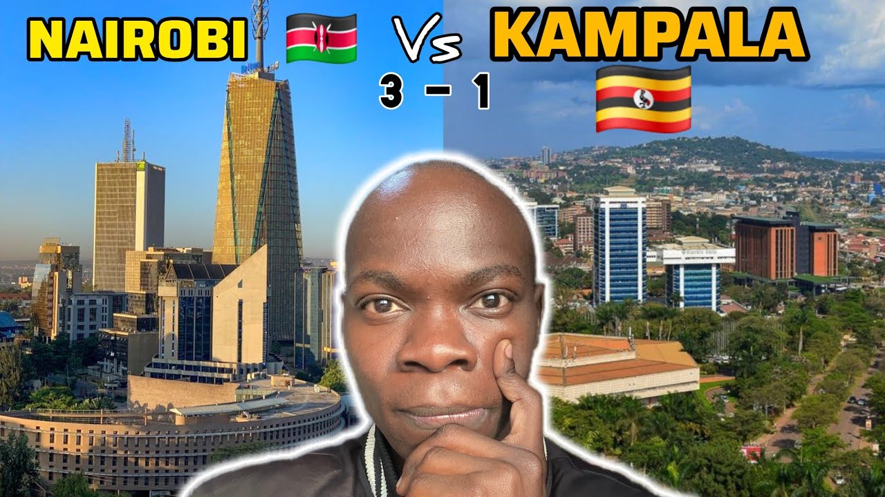 NAIROBI CITY 🇰🇪  VS KAMPALA UGANDA 🇺🇬! the difference is evident