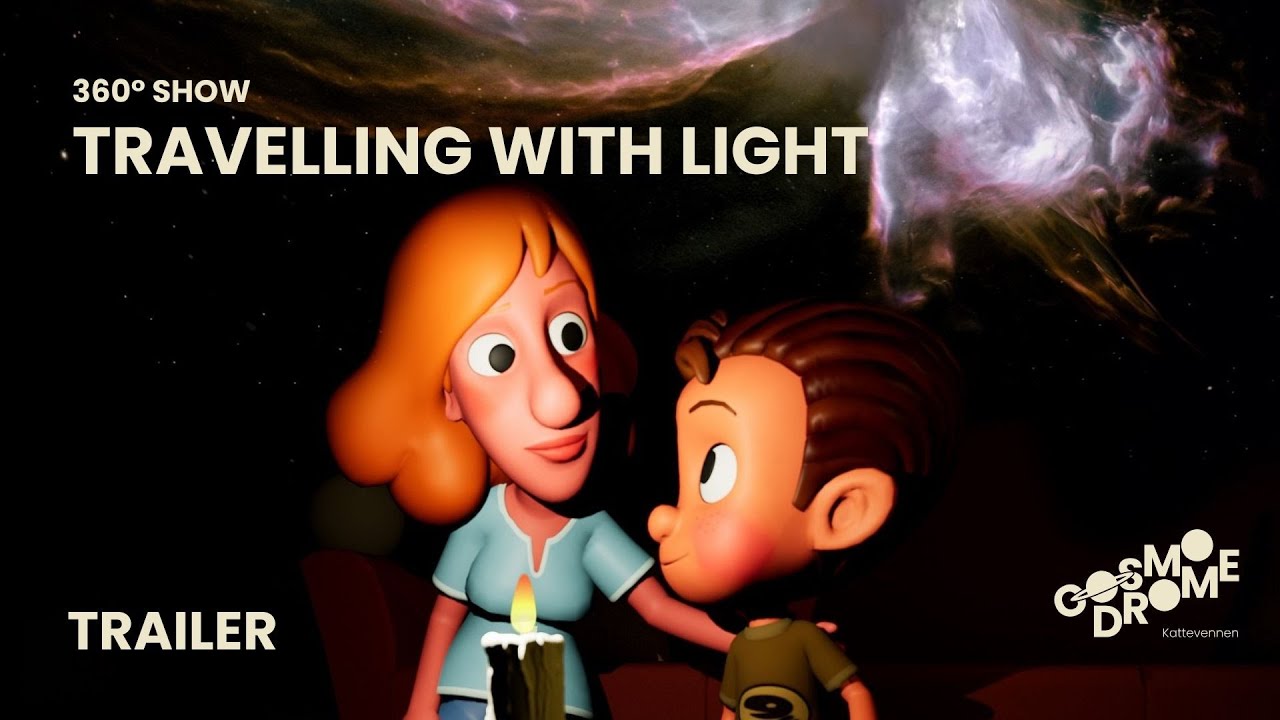 Travelling with Light - 360° planetarium filmtrailer