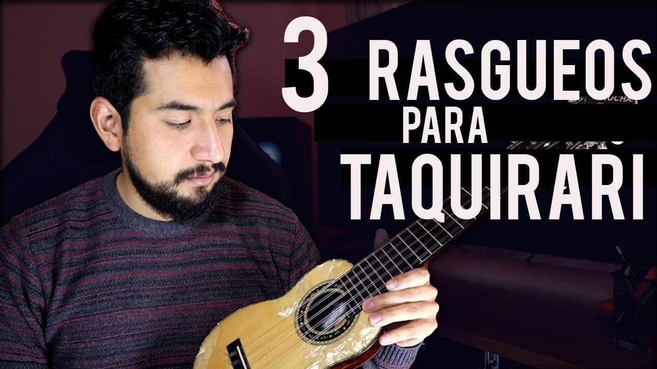 3 RASGUEOS de TAQUIRARI para Charango (TUTORIAL)