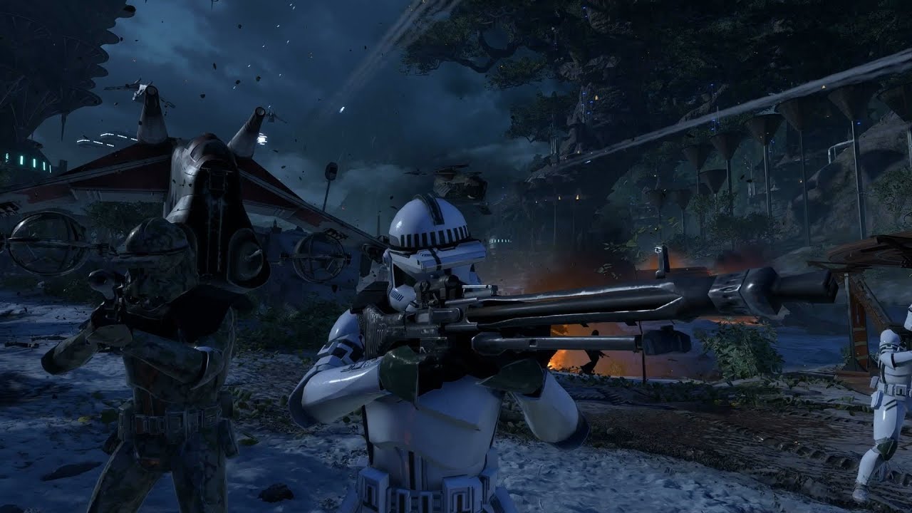 Star Wars Battlefront 2: Galactic Assault Gameplay (No Commentary)