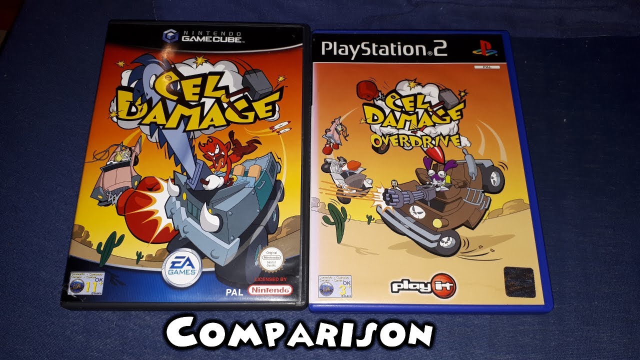 Cel Damage vs Cel Damage Overdrive Comparison