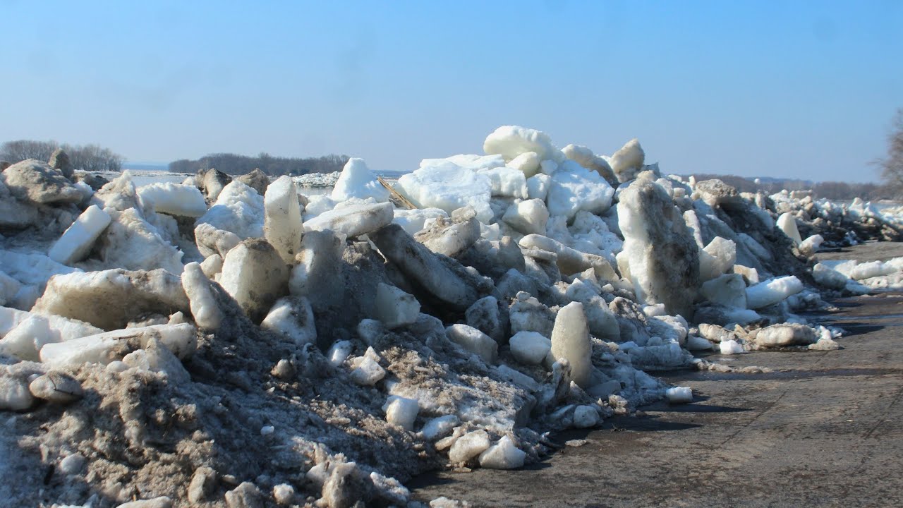 Susquehanna River Ice Chonks On Shore 2-28-26