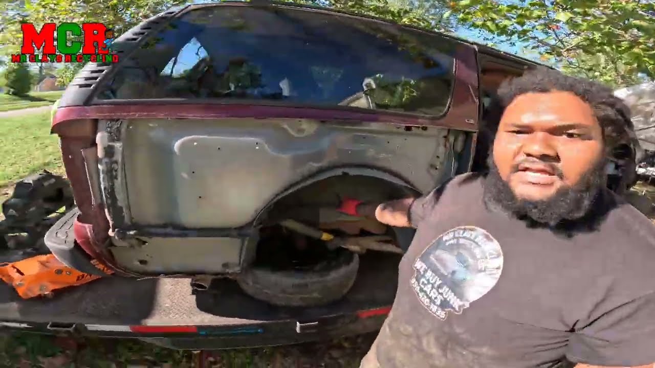 HOW A FREE SUBURBAN TURNED INTO A 3 JUNK CAR DEAL. HOW WE PICKED UP A 2001 SUBURBAN WITH NO REAR END