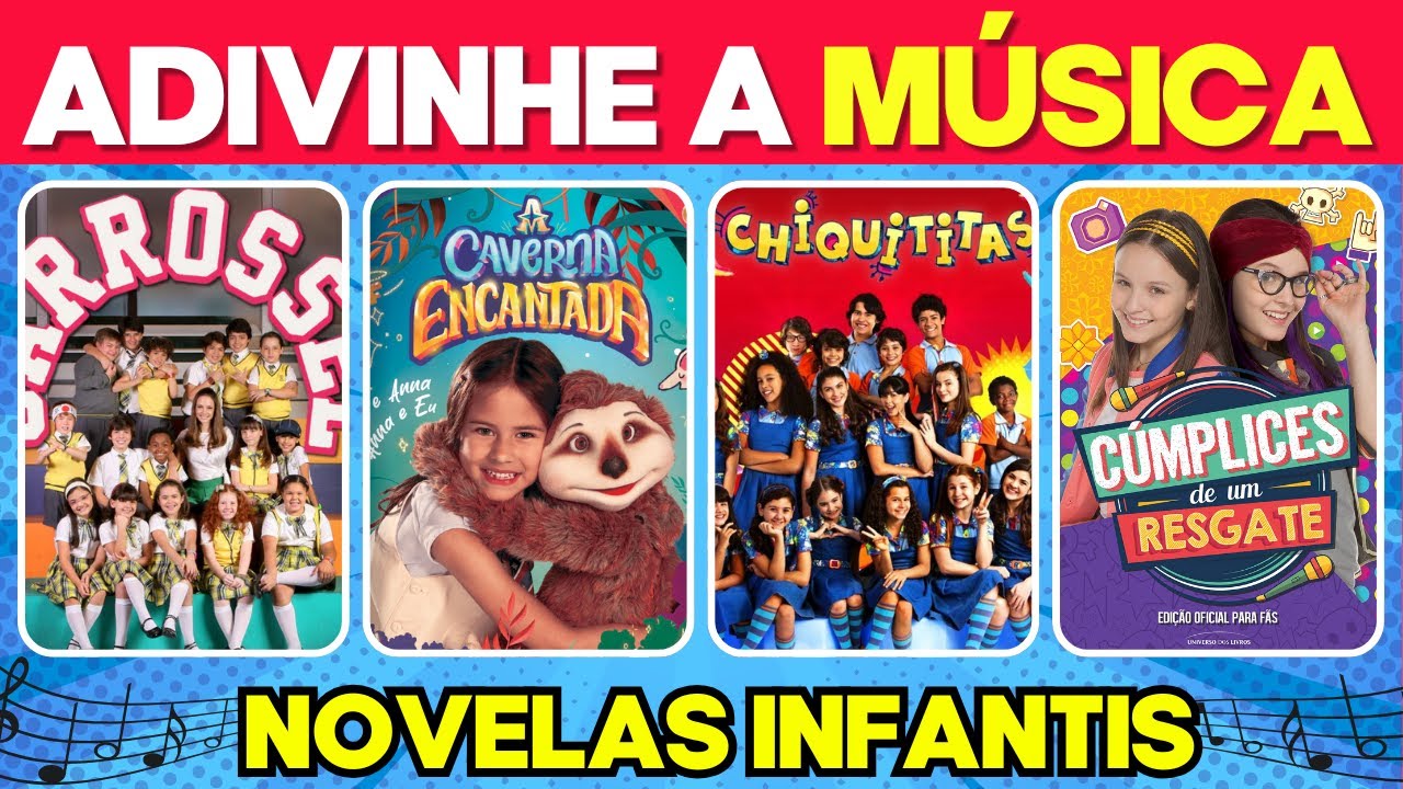 ADIVINHE AS MÚSICAS DAS NOVELAS INFANTIS | Planeta Quiz