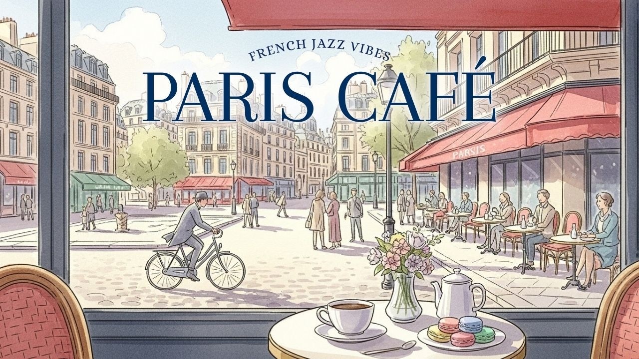 𝐏𝐚𝐫𝐢𝐬 𝐂𝐚𝐟𝐞́ 🥐☕French Instrumental Music — Coffee Playlist | Guitar, Piano & Accordion