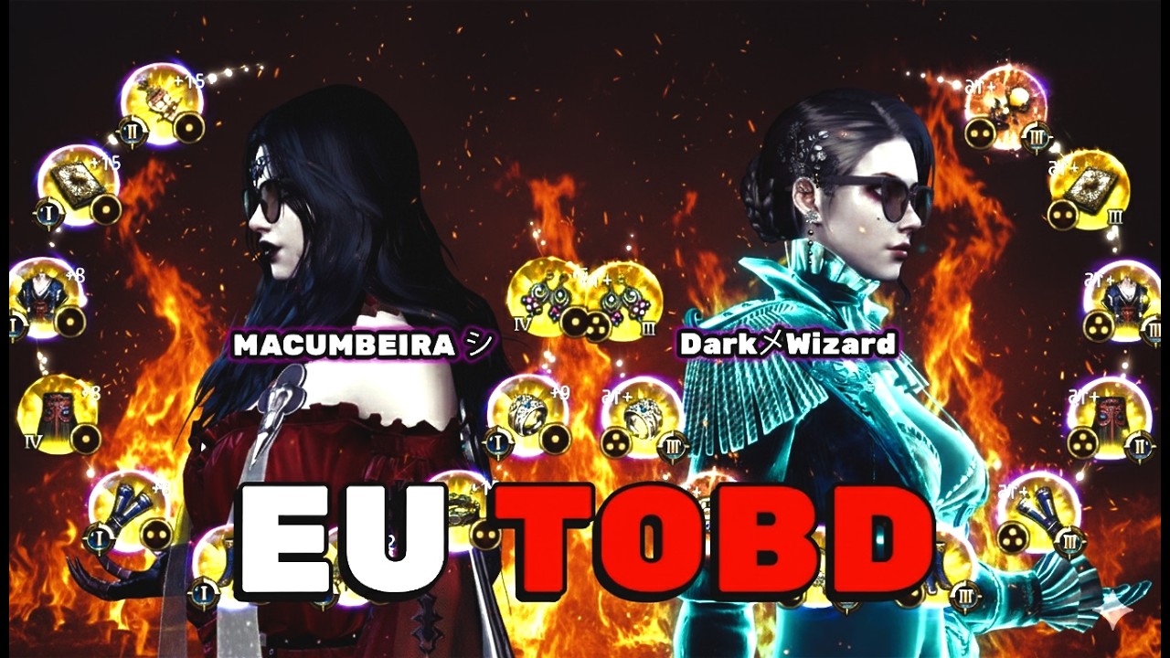 MACUMBEIRA Dark Wizard POV | HOF VS UNF/77/SC TEAM | EU TOBD 4F | MIR4